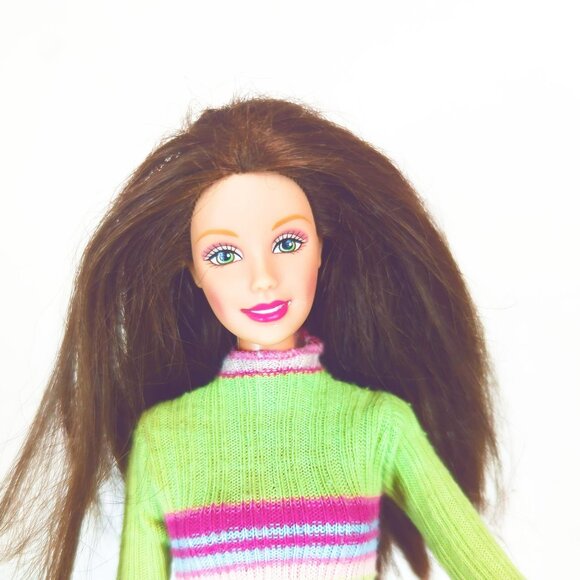 Barbie Boutique Teresa Groovy Trendy Chic Doll Mattel 56433 2002 Brunette - Picture 3 of 6